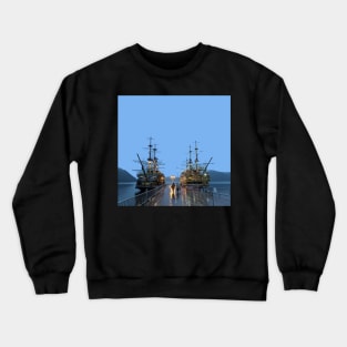 Japanese coastal Hakone Japan Crewneck Sweatshirt